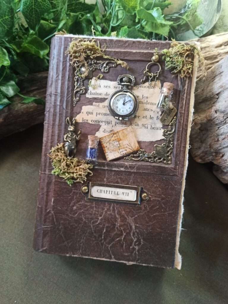 Grimoire artisanal, papier coton recyclé, L'arbre à papier Grimoire artisanal, papier coton recyclé, L'arbre à papier