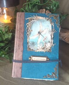 Grimoire artisanal, papier coton recyclé, L'arbre à papier