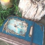 Grimoire artisanal, papier coton recyclé, L'arbre à papier