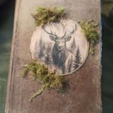 Grimoire artisanal, papier fait main à l'atelier, reliure artisanale, L'arbre à papier