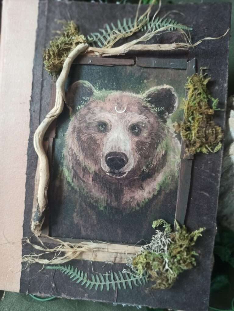 Grimoire artisanal, papier coton recyclé, L'arbre à papier Grimoire artisanal, papier coton recyclé, L'arbre à papier