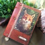 Grimoire artisanal, papier fait main à l'atelier, reliure artisanale, L'arbre à papier Grimoire artisanal, papier fait main à l'atelier, reliure artisanale, L'arbre à papier